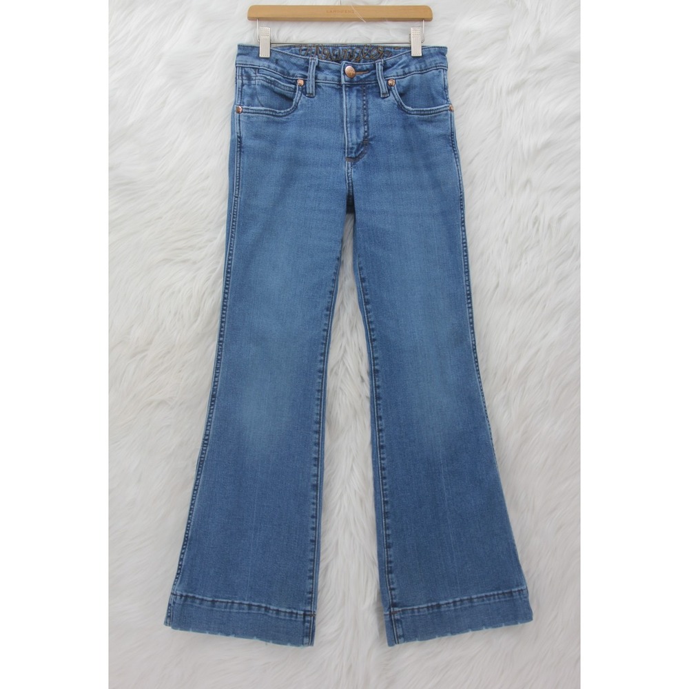 Wrangler Light Blue Flare Jeans - Wide Leg